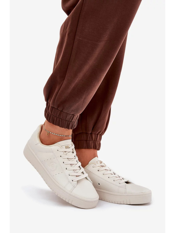 BIG STAR SHOES Ženski tenisici iz ECO kože Big Star – bež
