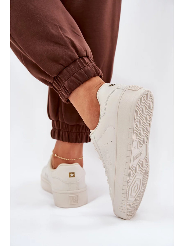 BIG STAR SHOES Ženski tenisici iz ECO kože Big Star – bež