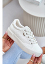 BIG STAR SHOES Ženski tenisici na platformi topli Big Star – bijeli