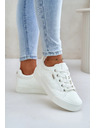 BIG STAR SHOES Ženski tenisici na platformi topli Big Star – bijeli