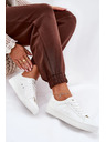 BIG STAR SHOES Ženski niski tenisici iz ECO kože Big Star – bijeli
