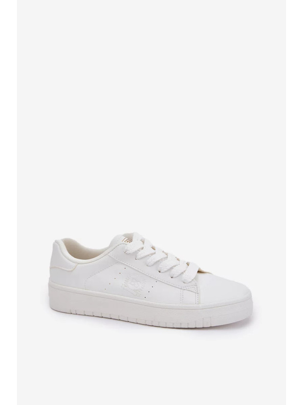 BIG STAR SHOES Ženski niski tenisici iz ECO kože Big Star – bijeli