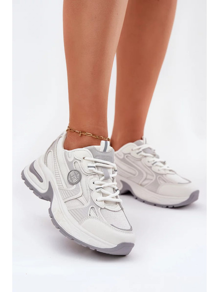 BIG STAR SHOES Ženski tenisici Big Star – bijeli