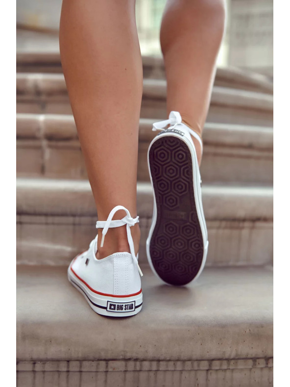 BIG STAR SHOES Legendarni ženski tenisici Big Star – bijeli