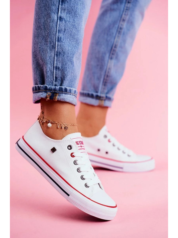 BIG STAR SHOES Legendarni ženski tenisici Big Star – bijeli