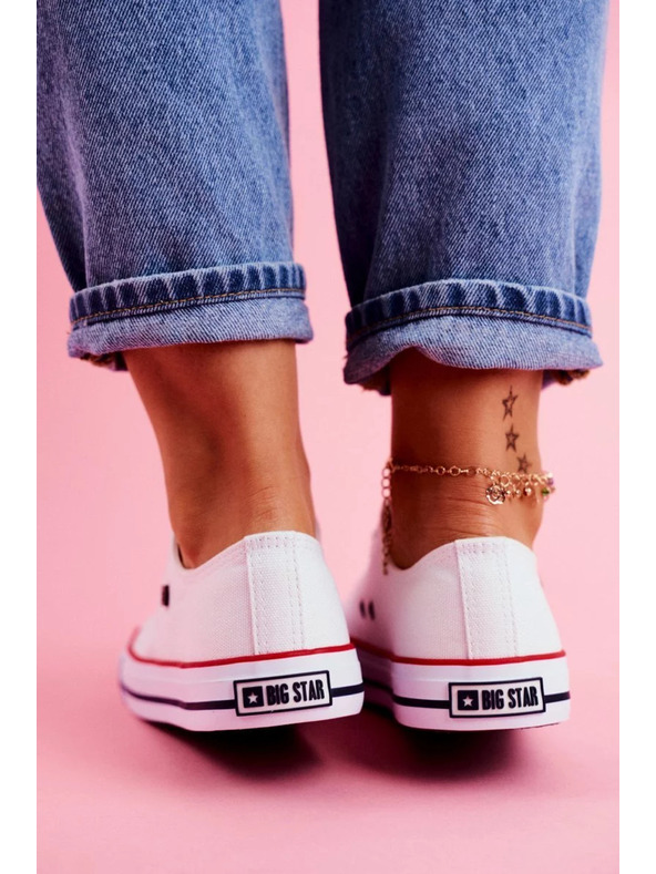 BIG STAR SHOES Legendarni ženski tenisici Big Star – bijeli