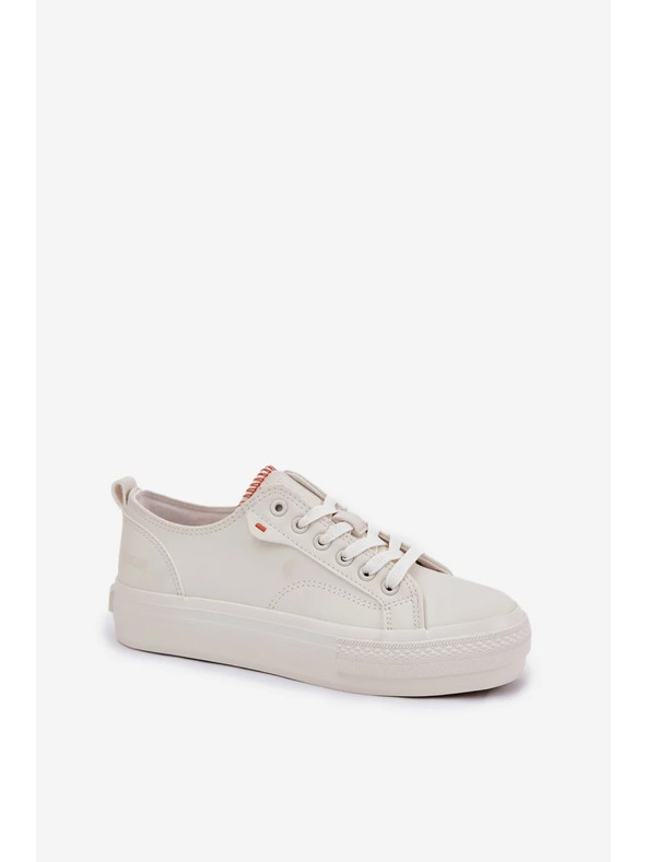 BIG STAR SHOES Ženski tenisici na platformi Big Star – svjetlo bež