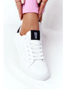 BIG STAR SHOES Ženski moderni tenisici Big Star – bijeli/crni