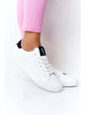 BIG STAR SHOES Ženski moderni tenisici Big Star – bijeli/crni