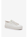 BIG STAR SHOES Ženski tenisici na platformi iz ECO kože Big Star – bijeli