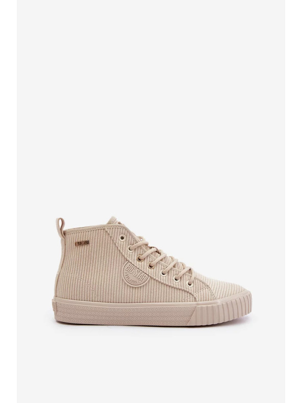 BIG STAR SHOES Ženski topli манџestreni tenisici Big Star Hi-Poly System – bež