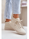 BIG STAR SHOES Ženski topli манџestreni tenisici Big Star Hi-Poly System – bež