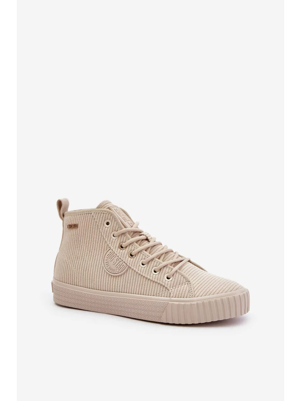 BIG STAR SHOES Ženski topli манџestreni tenisici Big Star Hi-Poly System – bež
