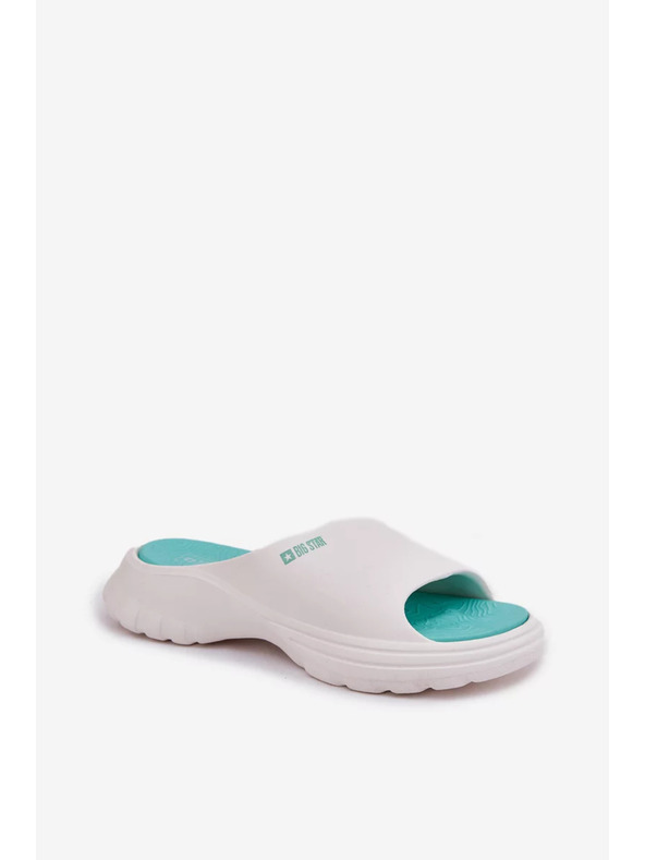 BIG STAR SHOES Ženske pjenaste papuče Big Star – bijele