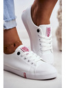 BIG STAR SHOES Ženski klasični tenisici Big Star – bijeli/crveni
