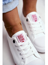 BIG STAR SHOES Ženski klasični tenisici Big Star – bijeli/crveni