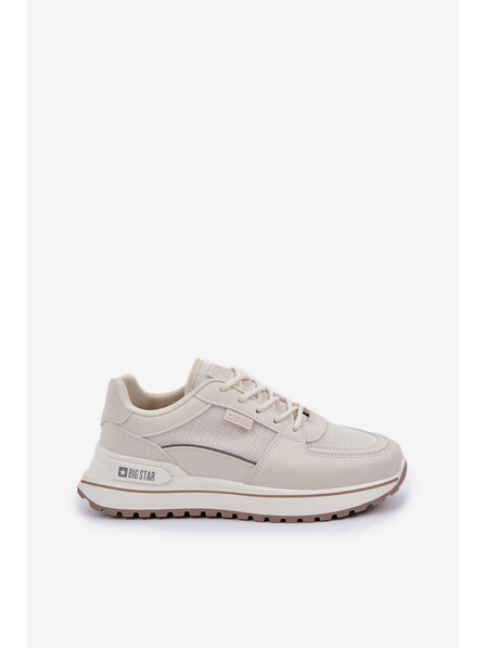 BIG STAR SHOES Ženski tenisici Big Star – svjetlo bež