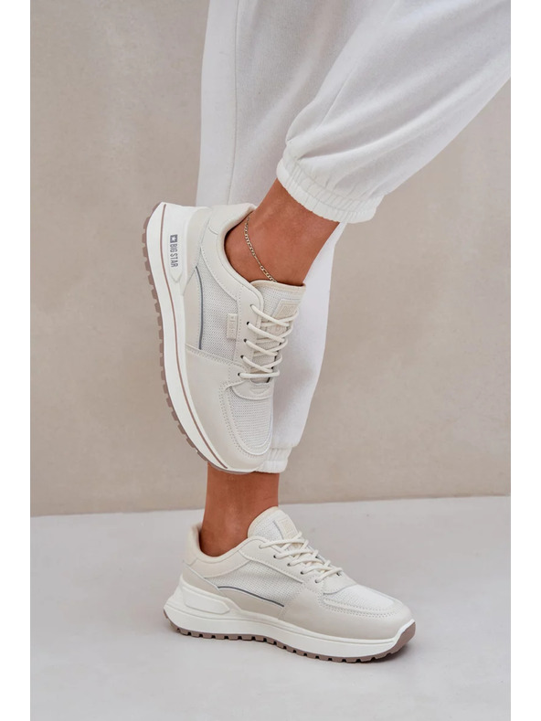 BIG STAR SHOES Ženski tenisici Big Star – svjetlo bež