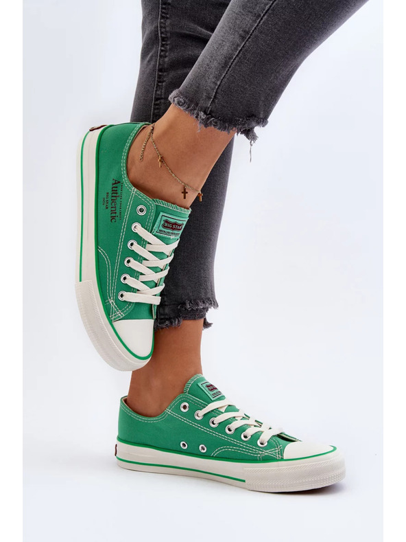 BIG STAR SHOES Ženski tenisice Big Star – zelene