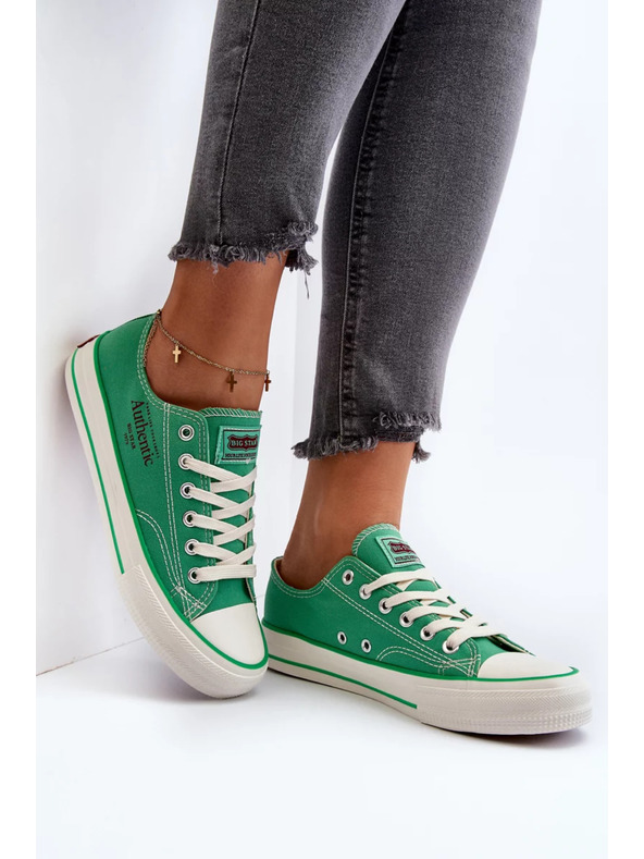 BIG STAR SHOES Ženski tenisice Big Star – zelene