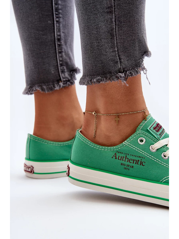 BIG STAR SHOES Ženski tenisice Big Star – zelene