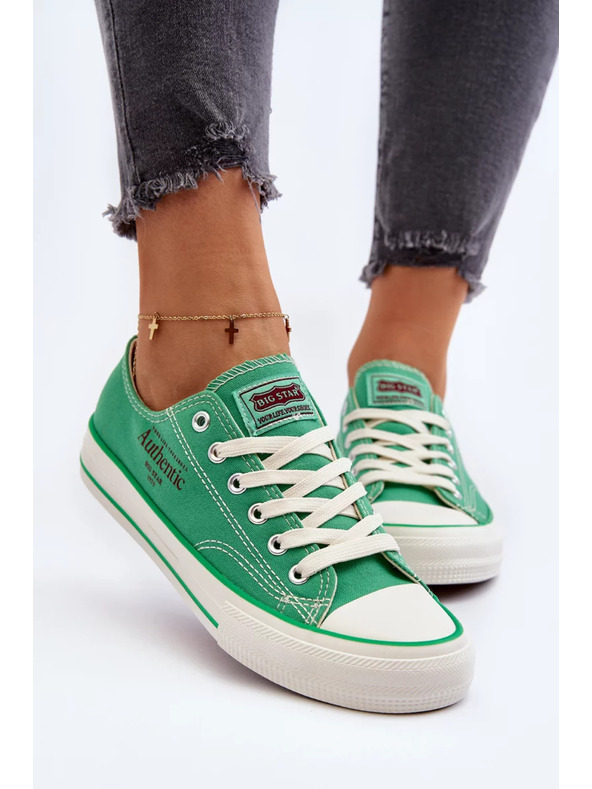 BIG STAR SHOES Ženski tenisice Big Star – zelene
