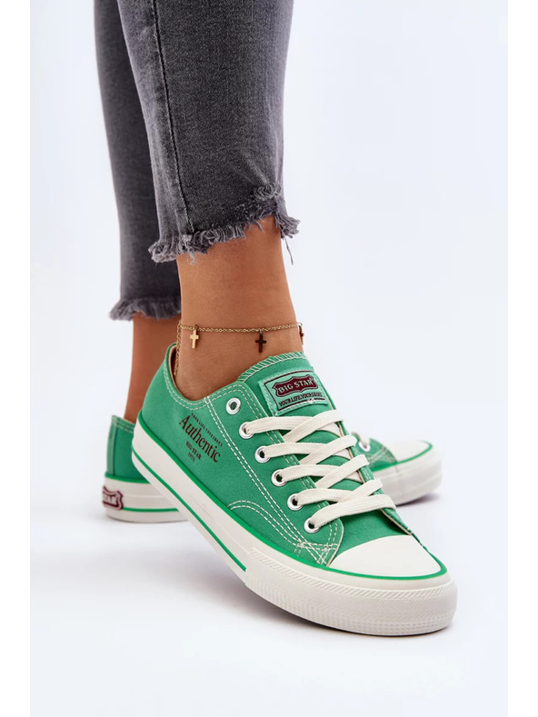 BIG STAR SHOES Ženski tenisice Big Star – zelene