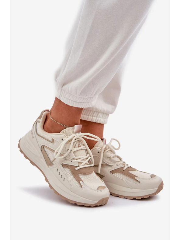 BIG STAR SHOES Ženske čizme Big Star HI-POLY SYSTEM – bež