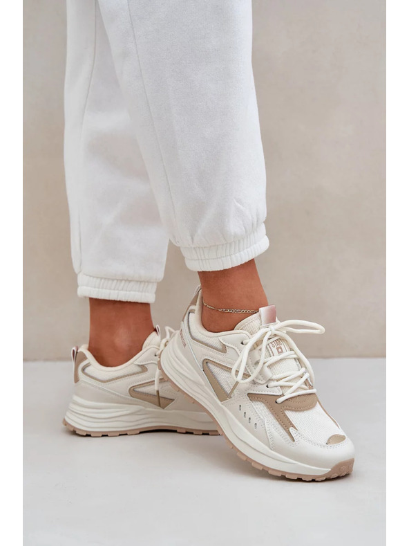 BIG STAR SHOES Ženske čizme Big Star HI-POLY SYSTEM – bež