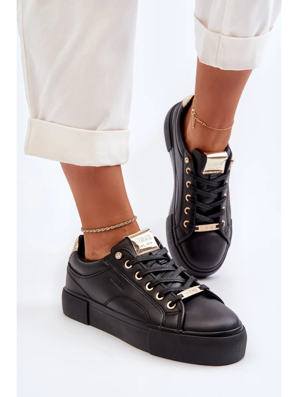 BIG STAR SHOES Ženske tenisice Big Star – crne