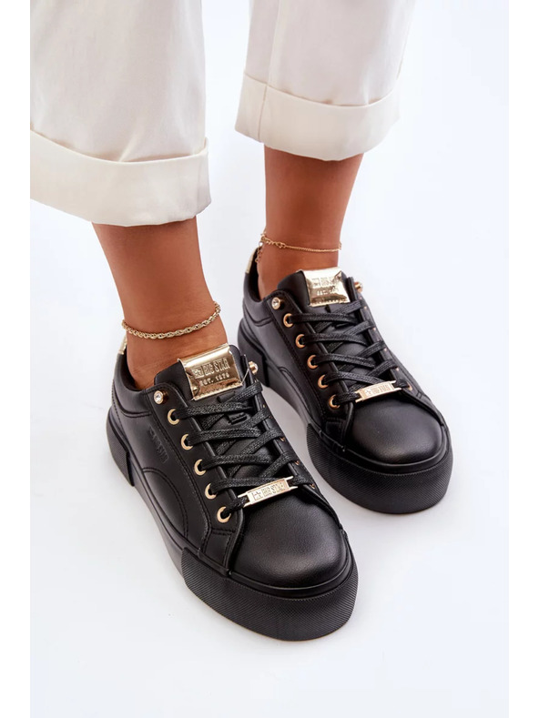 BIG STAR SHOES Ženske tenisice Big Star – crne