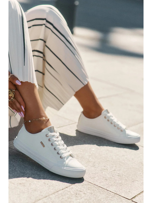 BIG STAR SHOES Ženske tenisice od ECO kože Big Star – bijele
