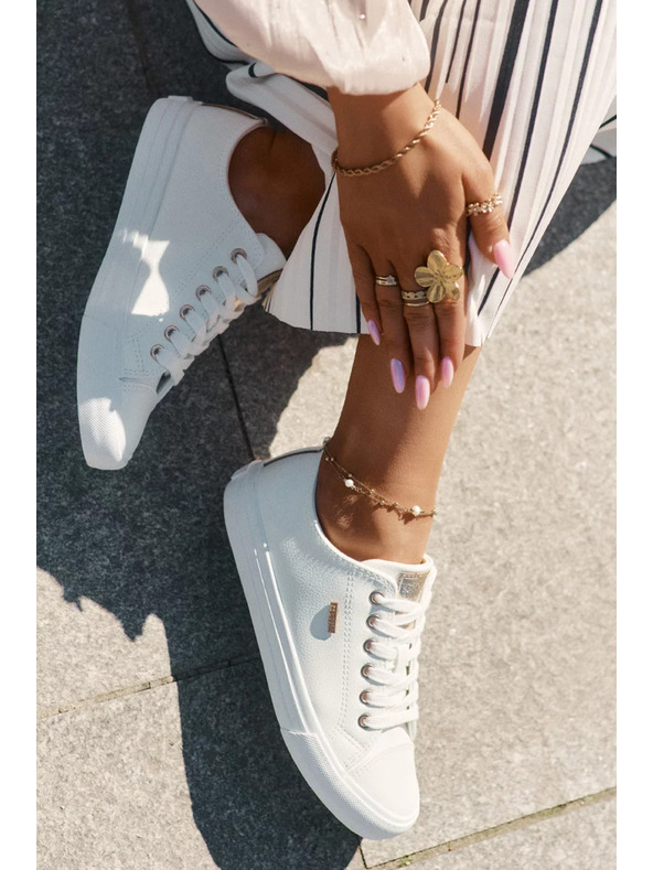BIG STAR SHOES Ženske tenisice od ECO kože Big Star – bijele