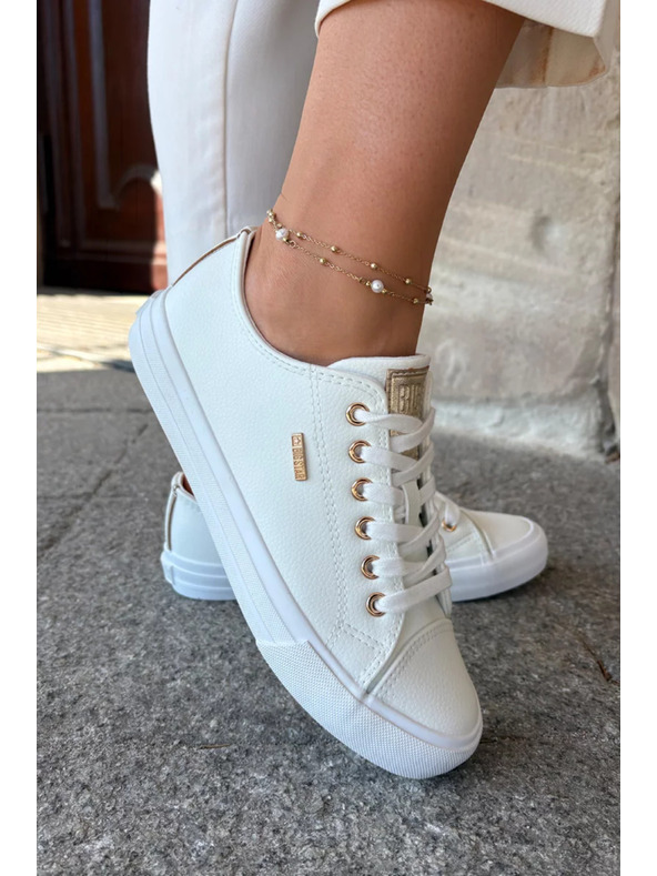 BIG STAR SHOES Ženske tenisice od ECO kože Big Star – bijele