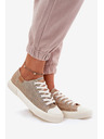BIG STAR SHOES Ženske tkaninaste tenisice Big Star – bež