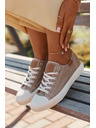 BIG STAR SHOES Ženske tkaninaste tenisice Big Star – bež
