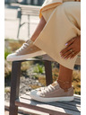 BIG STAR SHOES Ženske tkaninaste tenisice Big Star – bež