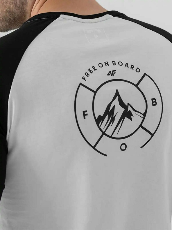 4F Muška majica s dugim rukavima 4F