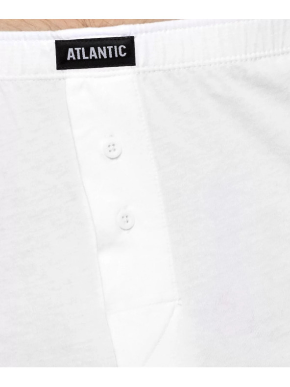 Atlantic 2-PACK Muške gaće bijele