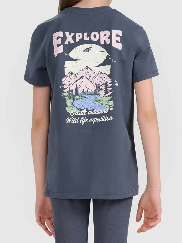 4F Majica za djevojčice 4F