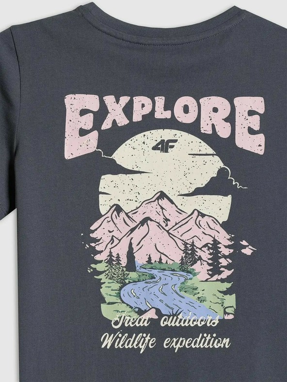 4F Majica za djevojčice 4F