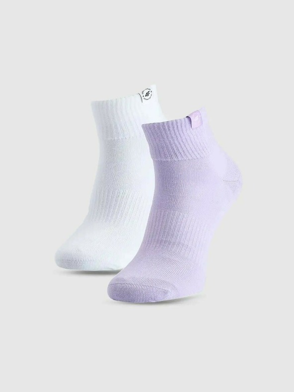 4F Djevojčičke čarape 4F F395 (2pack)