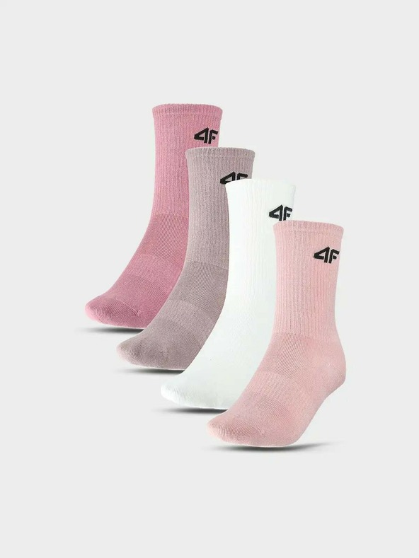 4F Djevojčičke čarape 4F F393 (4pack)