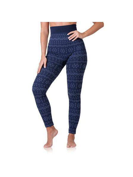 Bellinda RELAX & GO CUDDLE LEGGINGS - Zenske zimske legice - tamno plava