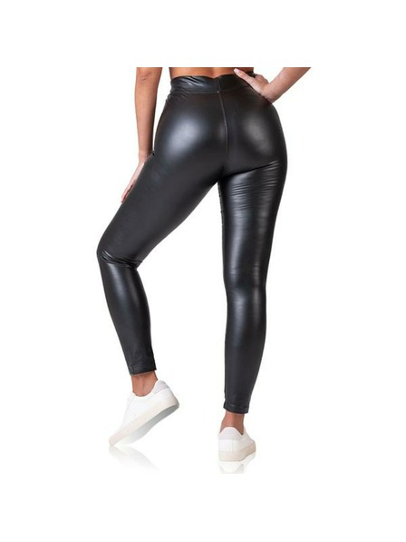 Bellinda RELAX & GO LEATHEROPTIC LEGGINGS - Zenske legice izgleda kože - crna
