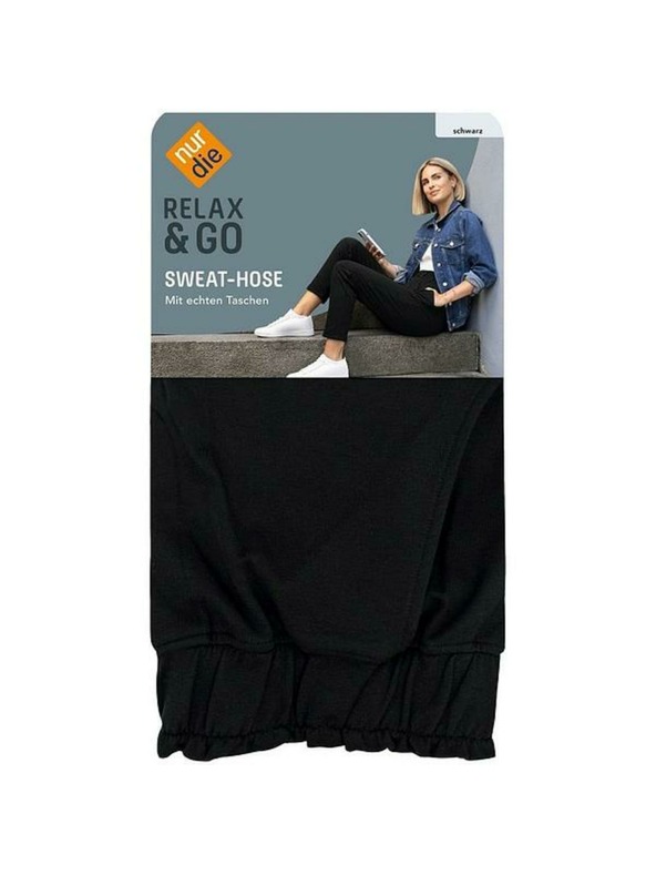 Nur Die NUR DIE SWEAT HOME PANTS - Moderne sportske hlače - crna