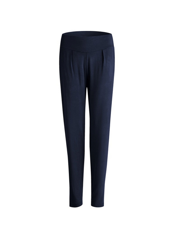 Nur Die NUR DIE BAMBUS RELAX PANTS - Ženske bambusne hlače - plava