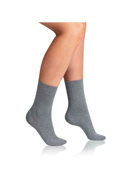 Bellinda BAMBUS LADIES COMFORT SOCKS - Ženske bambusne čarape - siva
