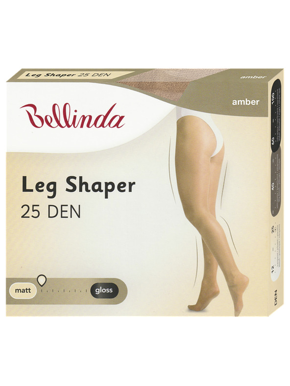 Bellinda LEG SHAPER 25 DEN - Oblikovne čarape - amber