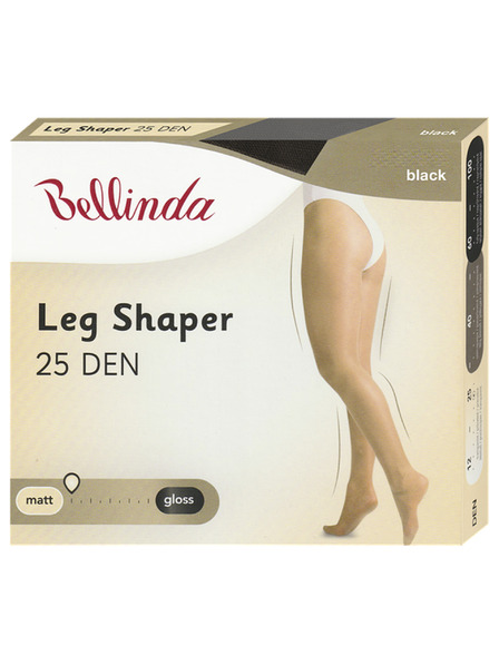 Bellinda LEG SHAPER 25 DEN - Oblikovne čarape - crna